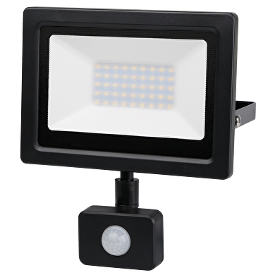 LED SLIM Fluter mit Bewegungssensor 30W, 4200K, 220-240V AC, IP44