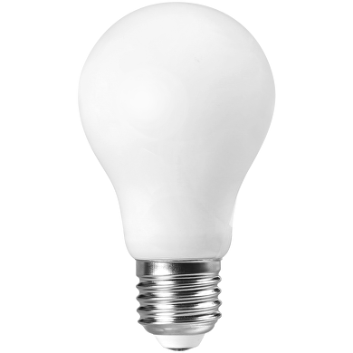 LED filament Birnenlampe , 8W, E27, 4200K, 220-240V AC, neutrales Licht, Opal