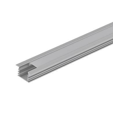 Aluminiumprofil für flexible LED-Streifen, tiefe Oberfläche, 2 m