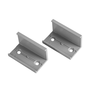 Jeu de connecteurs droits pour profilé aluminium APK204-2pcs.