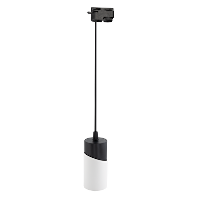 Faretto a binario, 2 pin, GU10, 220-240V AC, IP20, nero&bianco