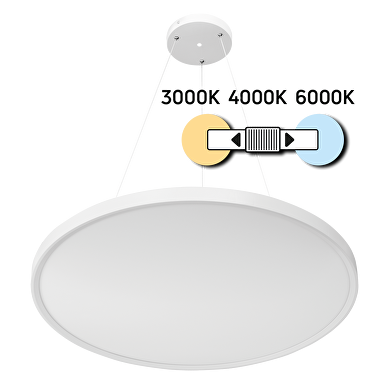 Plafoniera LED, 40W, 3000K/4000K/6000K