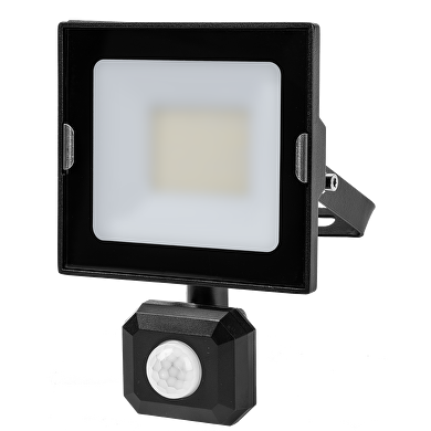 Proiettore LED SLIM con sensore PIR 30W, 4000K, 220-240V AC, IP44