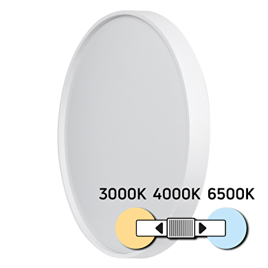 Plafoniera LED CCT, 24W, 3000K/4000K/6500К