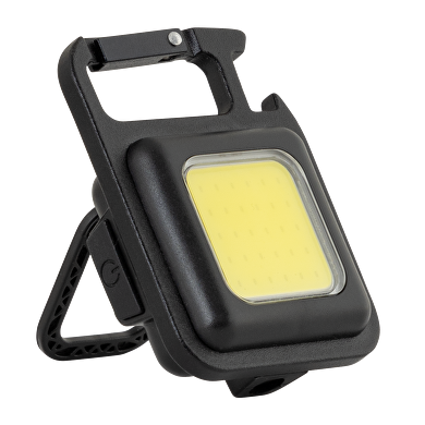 Torcia LED portatile multifunzionale con portachiavi 5W, 6500K, 5V DC, IP44