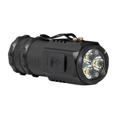 Torcia LED portatile con base magnetica e clip 3*5W, 6500K, 5V DC, IP44