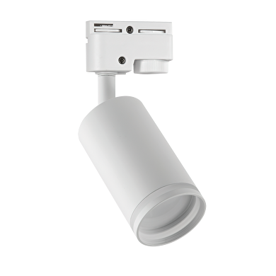Faretto a binario, 2 pin, GU10, 220-240V AC, IP20, bianco
