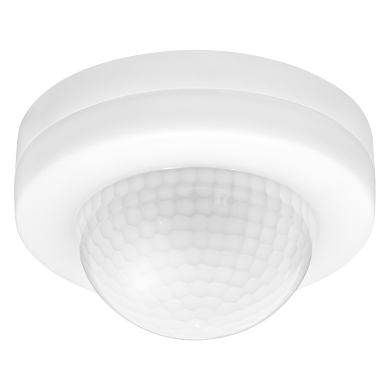 PIR-Bewegungs- und Anwesenheitssensor zur Aufputzmontage, 360°, 2000W/1000W, 10m, IP20