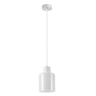 Luminaire suspendu, verro, 1m, E27, 220-240V AC, IP20, blanc