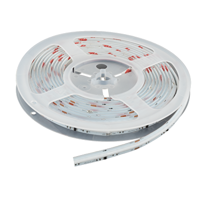 RGB Digitaler LED-Streifen 16W/m, IC WS2811, 24V DC, 16 pixels/m, COB, 5m, IP20