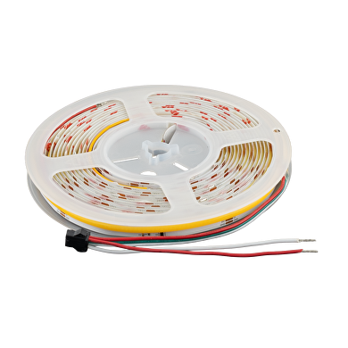 Digitaler einfarbigen LED-Streifen 11W/m, 4000K, IC WS2811, 24V DC, 10 pixels/m, COB, 5m, IP20