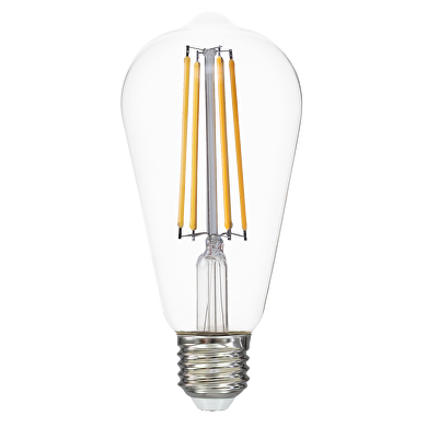 LED Birnenlampe, ST64, 12W, E27, 4000K, 230V AC