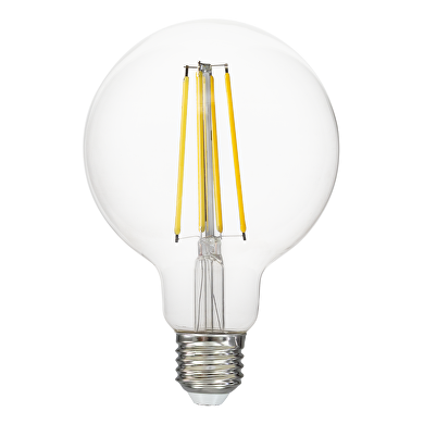 LED filament Kugellampe, G95, 12W, E27, 4000K, 230V AC