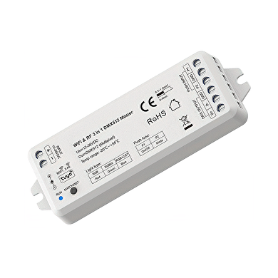 WI-FI RF DMX512 3-in-1 Multifunktions-Controller, 12-36 V DC