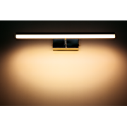 LED Badezimmerleuchte, 14W, 2700K, 220-240V AC, Chrom, IP44