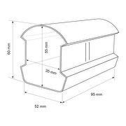 Anschluss-I-Modul für Leuchte LITS12036CCT und LITS15050CCT