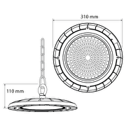 Proiettore LED 150W, 5000K, 220-240V AC, IP54
