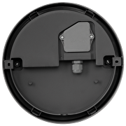 LED Deckenleuchte Kreis, grau, 18W, 4000K, IP65