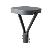 LED intelligente Parklampe, 50W, 4000K, IK08, IP66