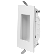 Faretto da incasso LED indiretto quadrato 8W, 4200K, 220-240V AC