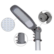 LED-Leuchtkörper für Straßenbeleuchtung ∅60, 20W, 4000K, 220V-240V AC, 150°х90°, SMD2835, IP66