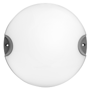 LED Deckenleuchte Kreis, grau, 11W, 4000K, IP54