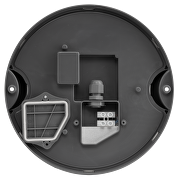 LED Deckenleuchte Kreis, grau, 11W, 4000K, IP54