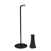 Lampada da tavolo magnetica ricaricabile a LED dimmerabile, 3W, 4000K, IP20, nera