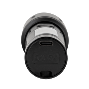 Torcia LED multifunzionale con zoom e luce laterale 8W/8W, 6500K/5500K, 5V DC, IP44