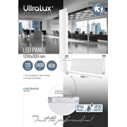 Panneau LED 120x30, 40W, 4000K, 220V-240V AC
