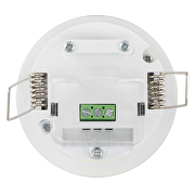Sensore di movimento e presenza a microonde da incasso, 360°, 1200W/600W, 4m, IP54