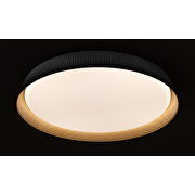 Lampada da soffitto LED dimmerabile CCT con telecomando beige/legno, max.72W, 3000K-6000К