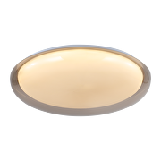 Lampada da soffitto LED dimmerabile CCT con telecomando, quarzo fumé, max.72W, 3000K-6000К