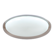 Lampada da soffitto LED dimmerabile CCT con telecomando, quarzo fumé, max.72W, 3000K-6000К