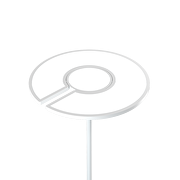 Lampada a LED CCT+RGB con regolazione a distanza, dimmerabile, bianca, 40W+8W, IP20