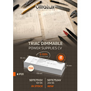Alimentatore con dimmer di fase TRIAC, 24V DC, 3.125 A, 75W max