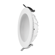 Faretto da incasso LED indiretto rotondo 12W, 2700K, 220-240V AC