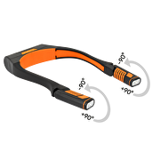 Luce da collo a LED 4W, max 500 lm, 6000К, 5V DC, Li-Ion 3.7 V DC 2600 mAh, IP65