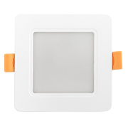LED Einbaupanel, Viereck 5W, 3000K/4000K/6500K, 220-240V AC, IP54